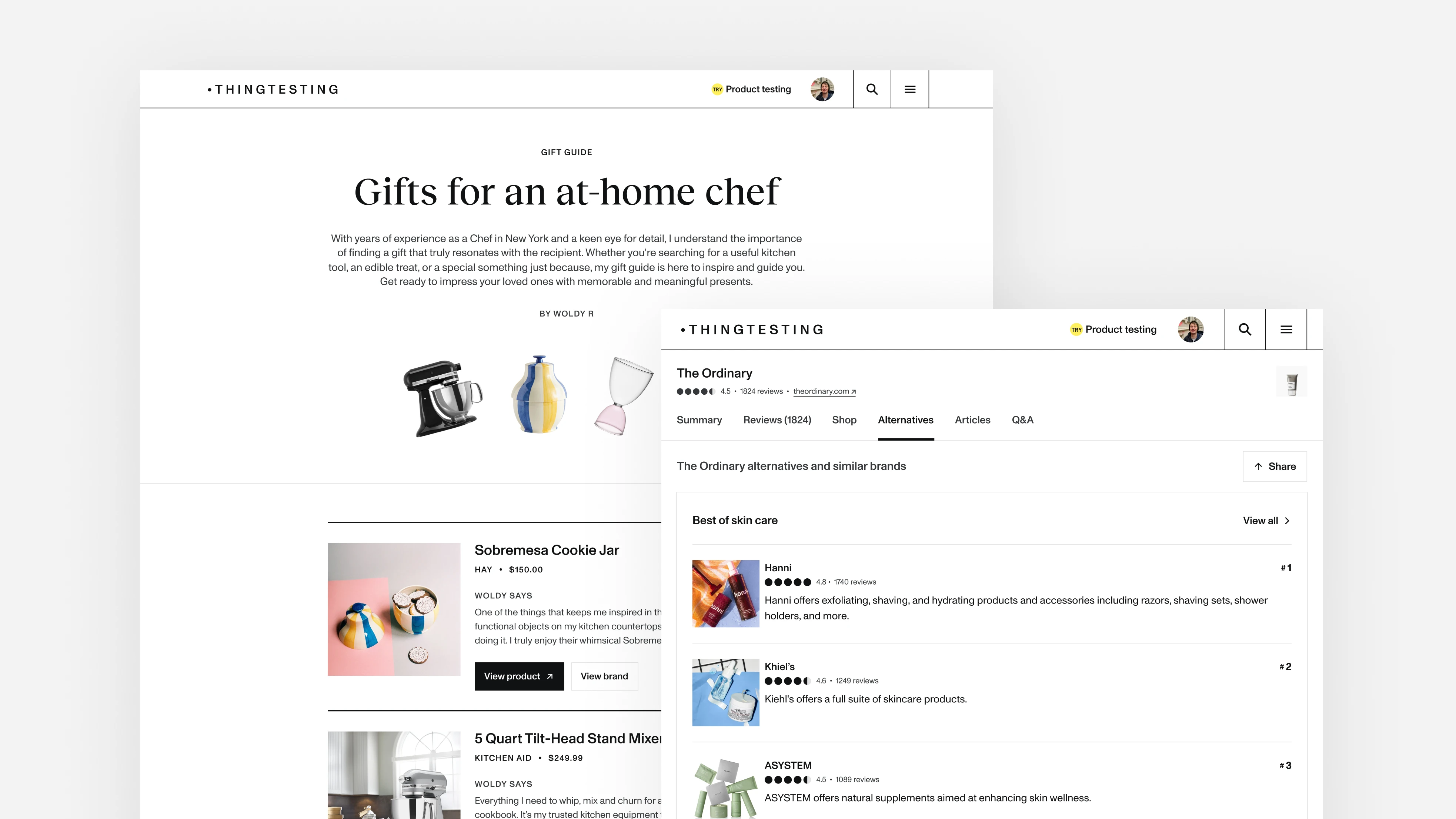 Best of Thingtesting and a Thingtesting gift guide