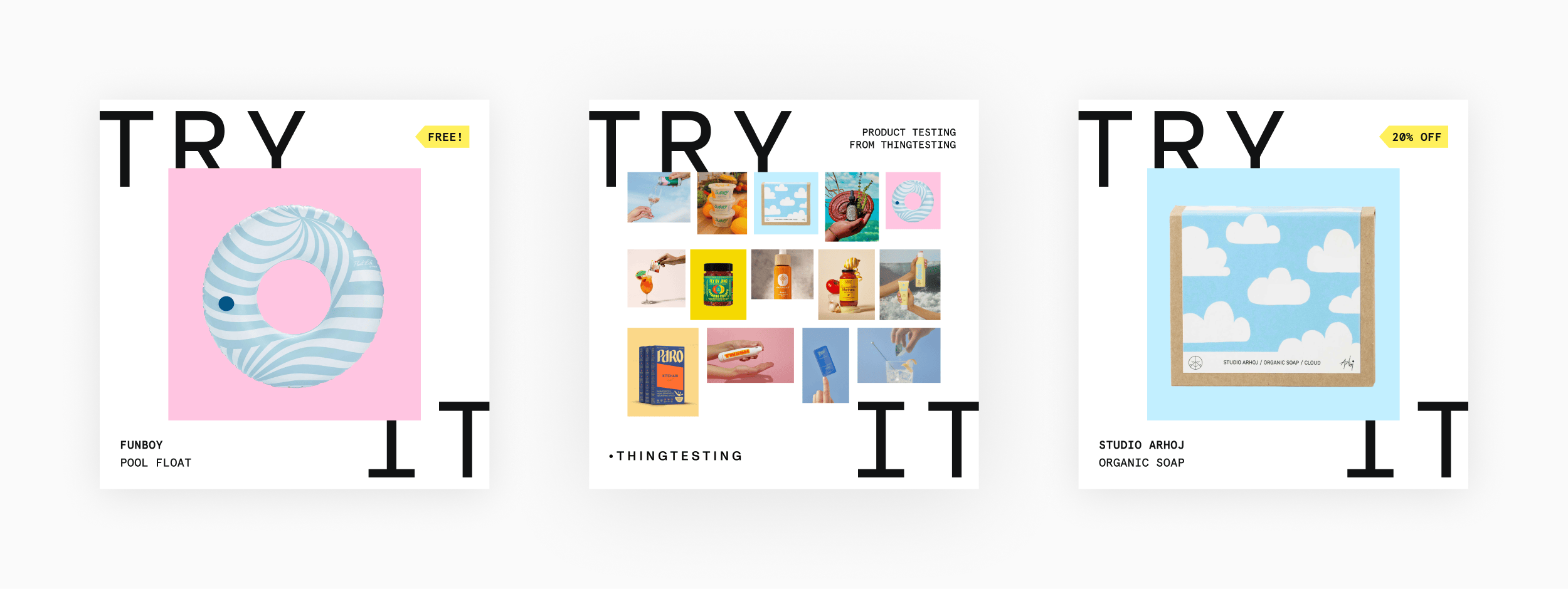Thingtesting 'Try It' product testing