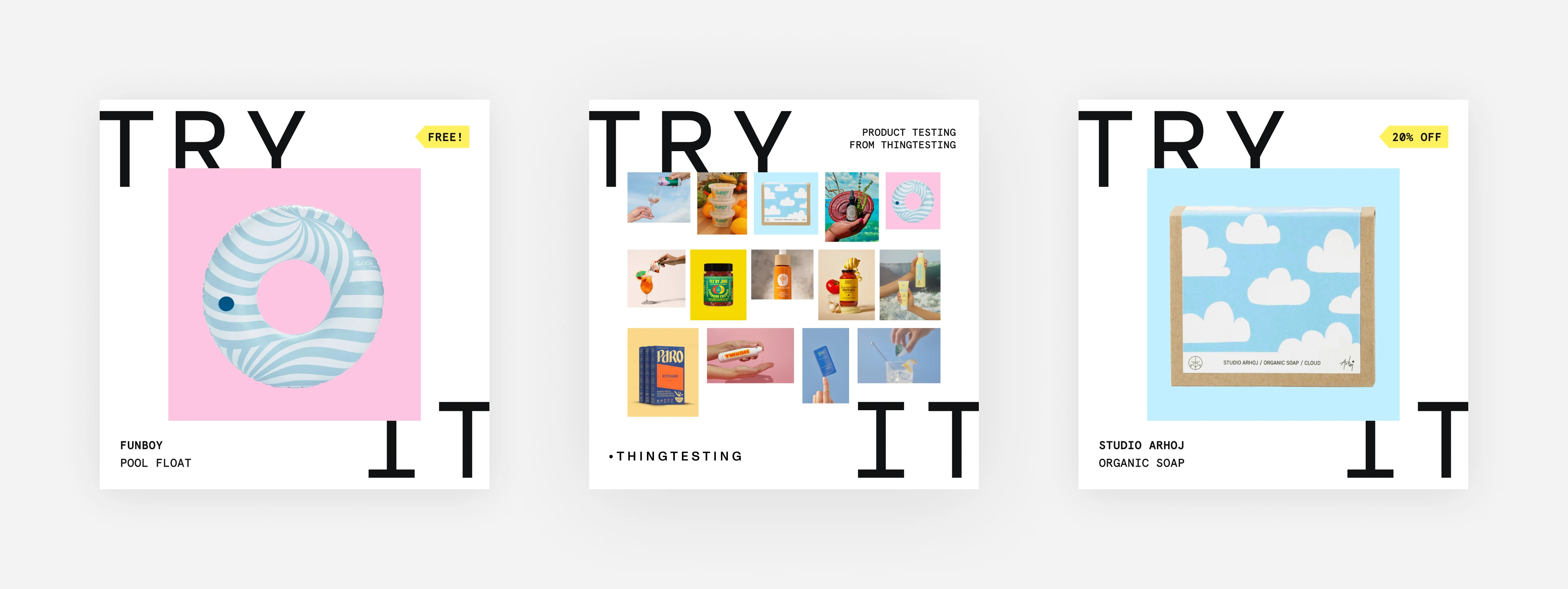 Thingtesting 'Try It' product testing