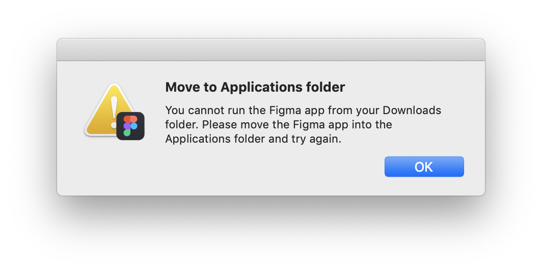 Figma MacOS installation
