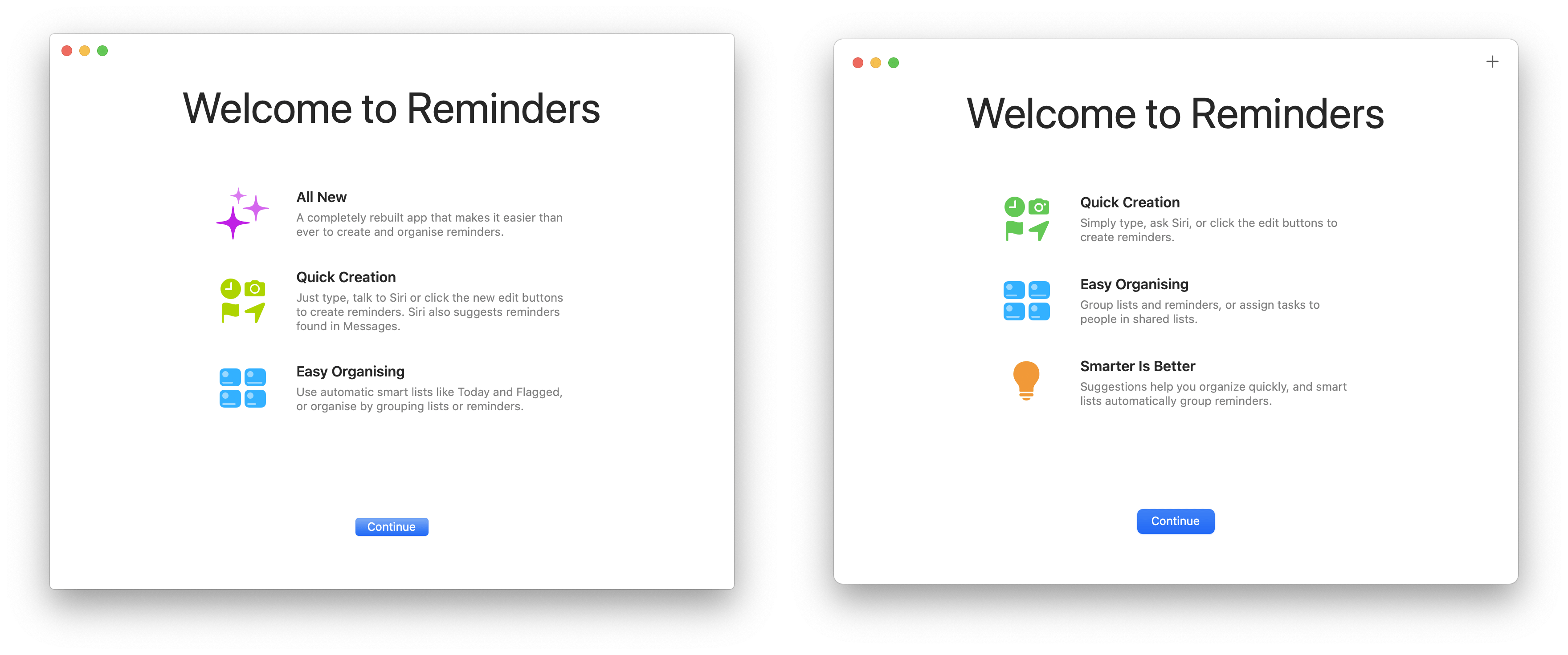 reminders-first-launch-macos-catalina-big-sur-comparison